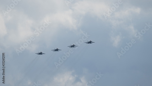 Victory Day WWII Air Show Russia Rostov-on-Don