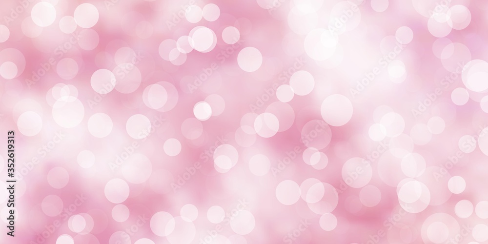 Light Red vector texture with circles. Illustration with set of shining colorful abstract spheres. Pattern for websites, landing pages. Light Red vector texture with circles. Illustration with set of shining colorful abstract spheres. Pattern for websites, landing pages.