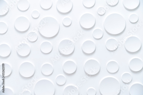 White background texture pattern or wallpaper abstract background closeup view.