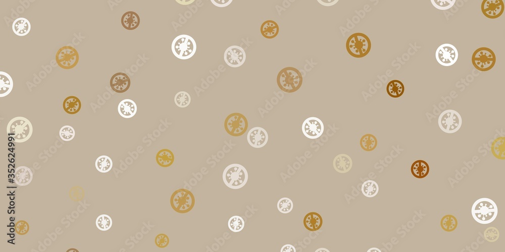 Light gray vector texture with disease symbols. Light gray vector texture with disease symbols.