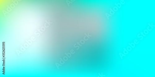 Light Blue, Green vector blurred layout.