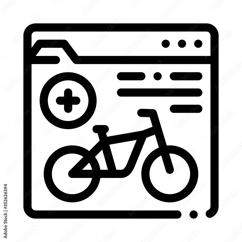 bike sharing services information icon vector. bike sharing services information sign. isolated contour symbol illustration bike sharing services information icon vector. bike sharing services information sign. isolated contour symbol illustration