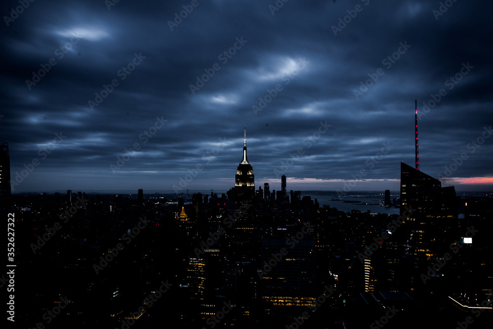 Obraz premium New York Evening