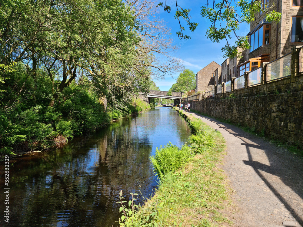 canal in the village