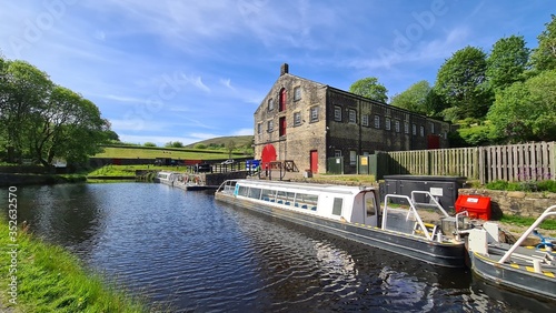 Canal in Marsden in West Yorkshire