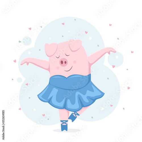 Piggy Ballerina © losw100