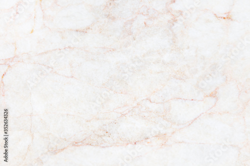Polished white marble with beautiful pattern and texture. Background image.