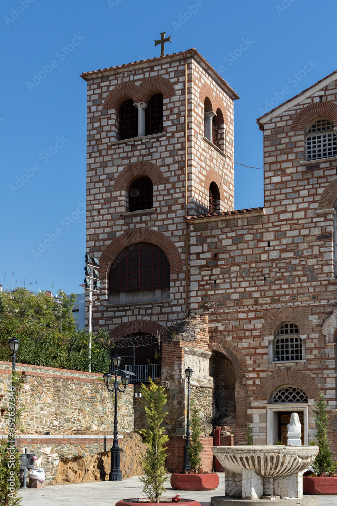 Church of Saint Demetrios in city of Thessaloniki,  Greece