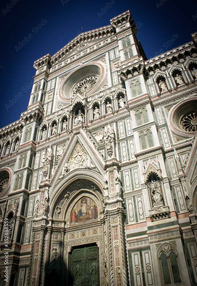 Tower of the Cathedral of Santa Maria del Fiori, in Firenze