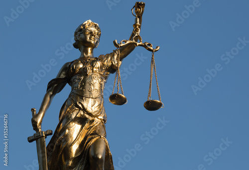 Law, Themis Golden Goddess of Justice