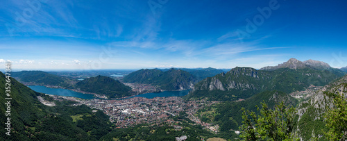 Photos Landscape of Lecco From Piani d'Erna