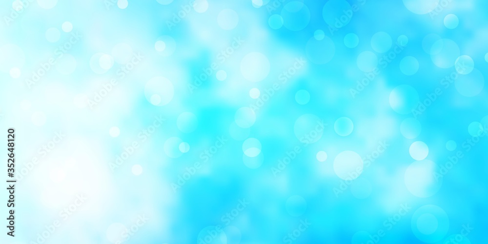 Light BLUE vector template with circles. Modern abstract illustration with colorful circle shapes. Design for posters, banners. Light BLUE vector template with circles. Modern abstract illustration with colorful circle shapes. Design for posters, banners.