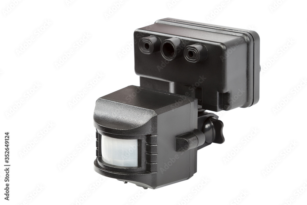 Motion sensor isolated on a white background Motion sensor isolated on a white background