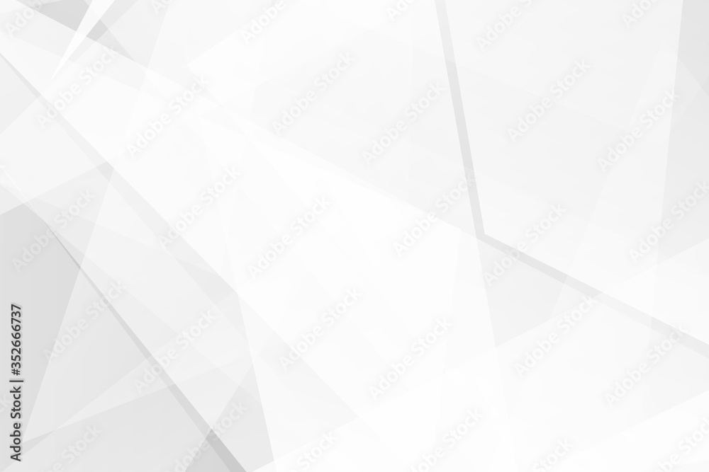 Abstract white and grey on light silver background modern design. Vector illustration EPS 10.