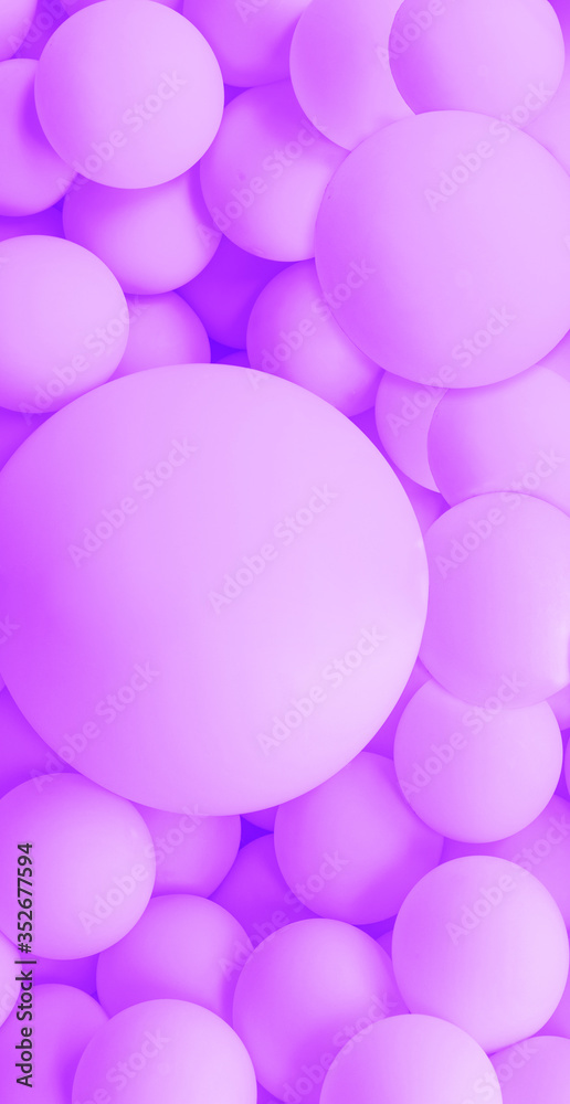 Purple balloons balls background Purple balloons balls background