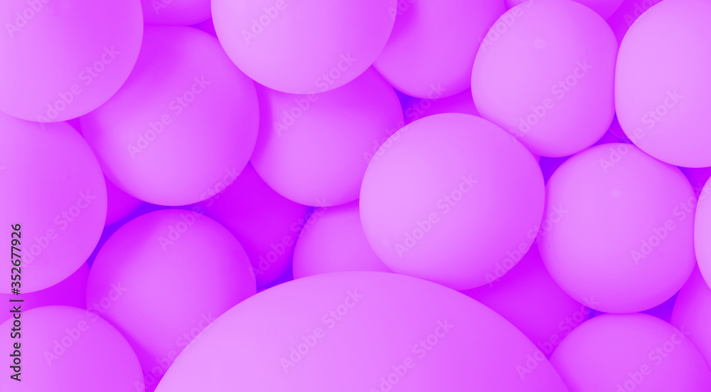 Purple balloons bolls background Purple balloons bolls background