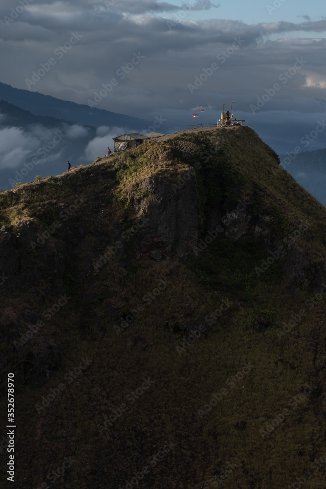 peak of Mountain Batur