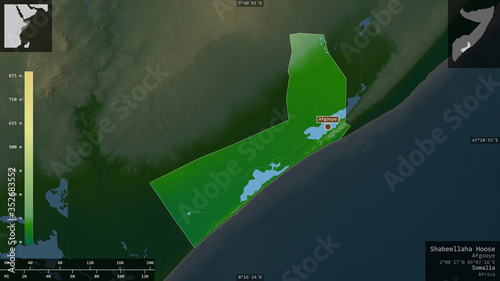 Shabeellaha Hoose, Somalia - composition. Physical photo