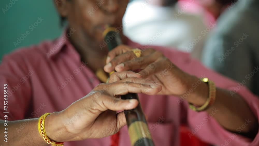 nadaswaram and thavil musical instrument in Hindu Wedding,kerala Tamil Nadu, India