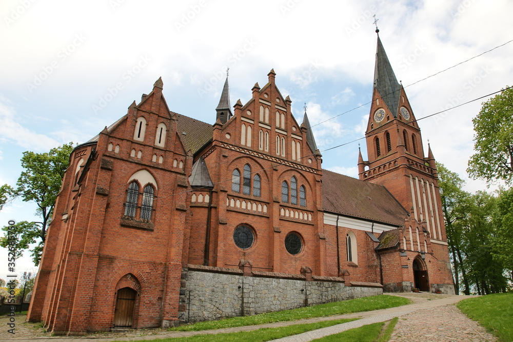 Gietrzwałd. Sanktuarium Maryjne. Polska - Mazury - Warmia.