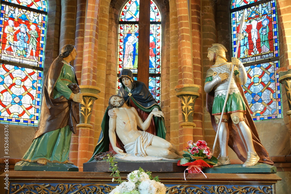 Gietrzwałd. Sanktuarium Maryjne. Polska - Mazury - Warmia.