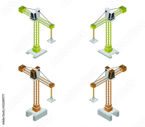 isometric crane