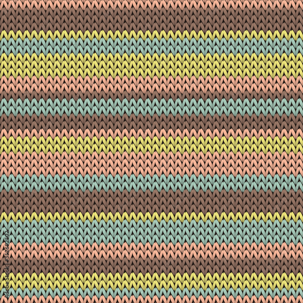 Chunky horizontal stripes knitting texture Chunky horizontal stripes knitting texture