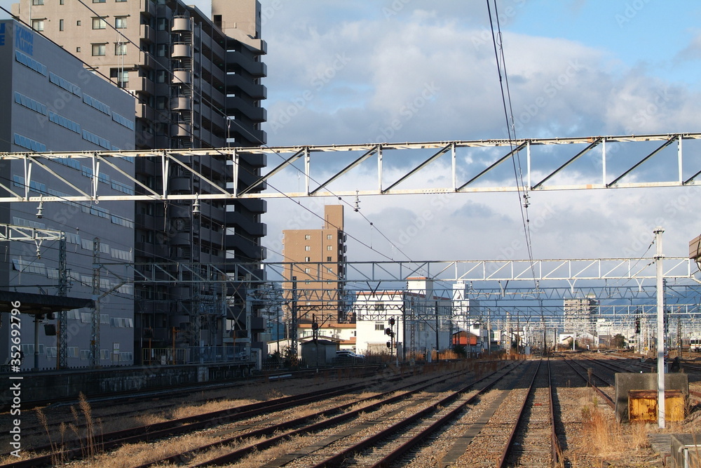 Naklejka premium 線路1