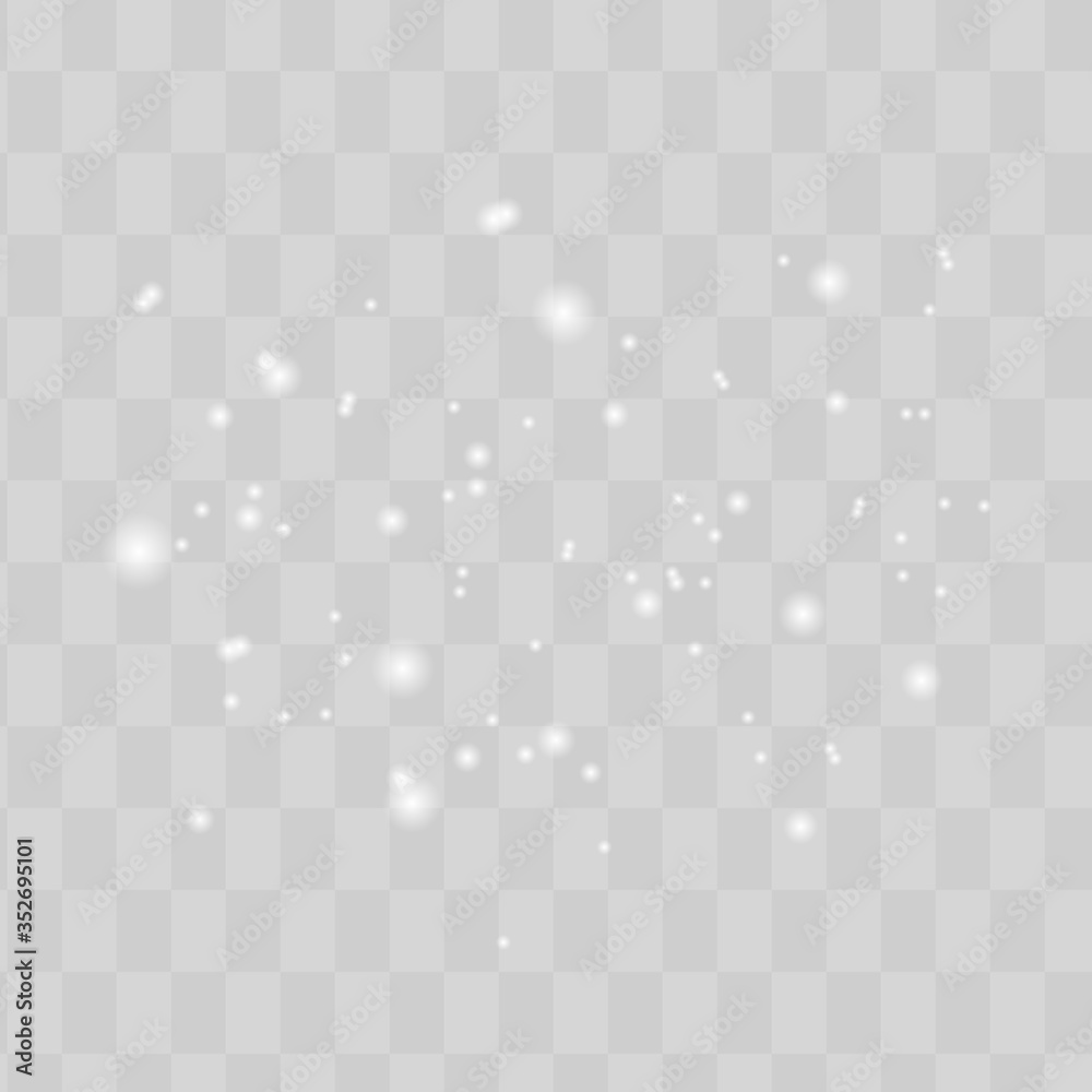 The dust sparks shine with special light. Vector sparkles on a transparent background. Christmas light effect. Sparkling magical dust particles. The dust sparks shine with special light. Vector sparkles on a transparent background. Christmas light effect. Sparkling magical dust particles.
