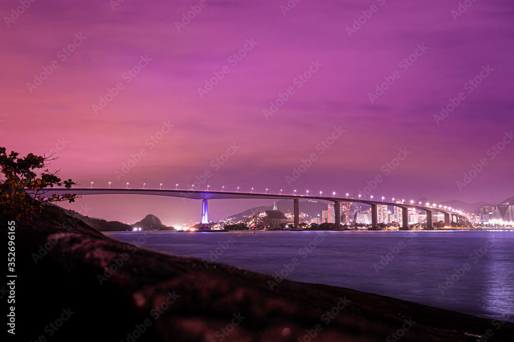 Fototapeta premium bridge over the river