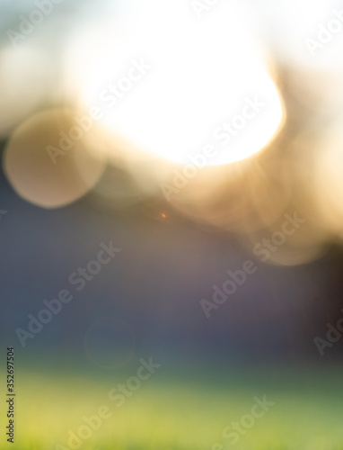 Natural bokeh background.