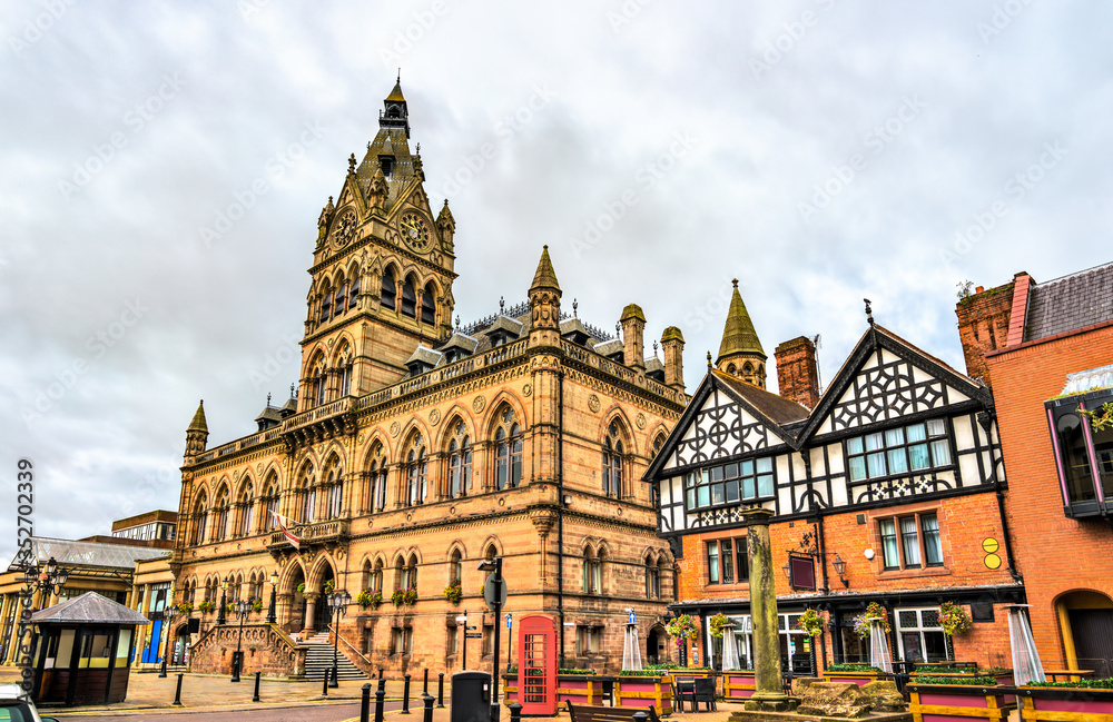 The Town Hall of Chester in England, UK