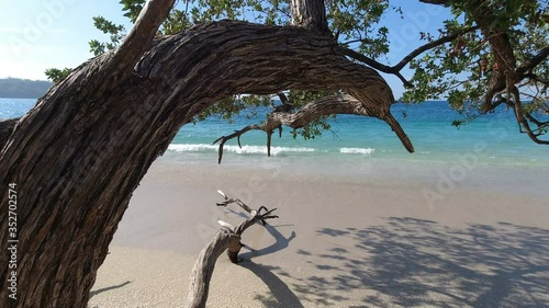 At the beach in Costa Rica