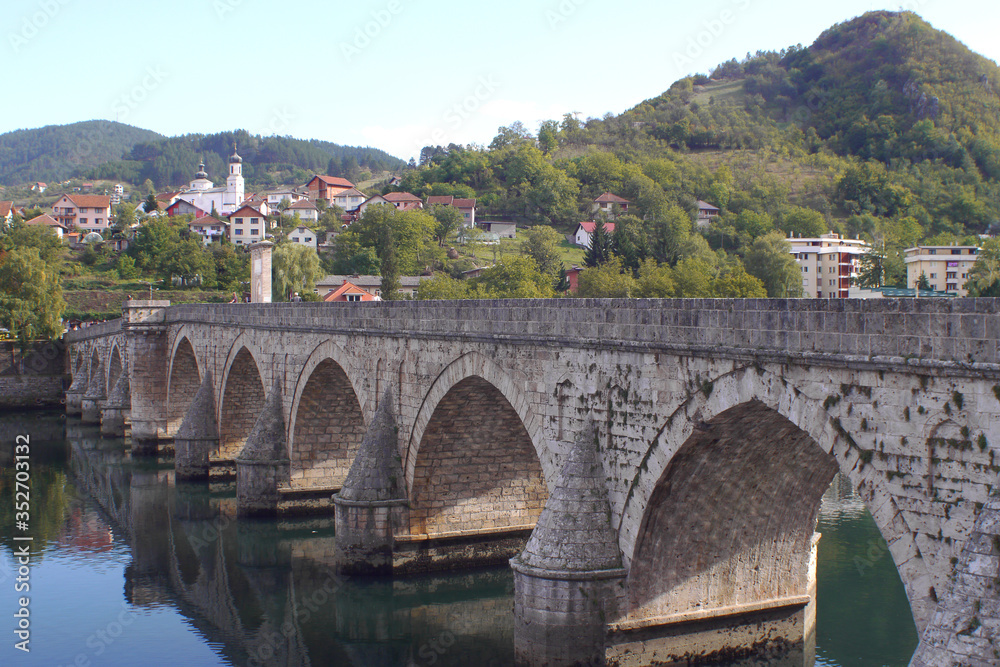 The Mehmed Paša Sokolović Bridge in Visegrad