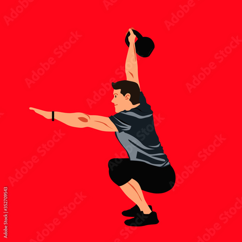 sentadilla de crossfit
