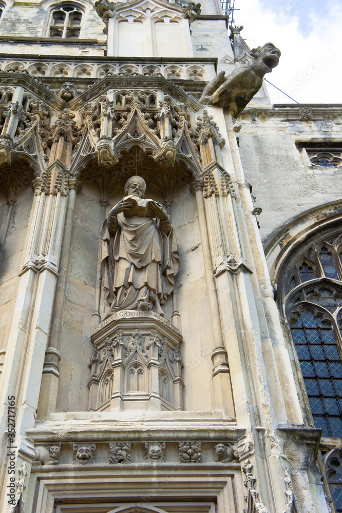 Thomas Cranmer Statue Grand Entrance