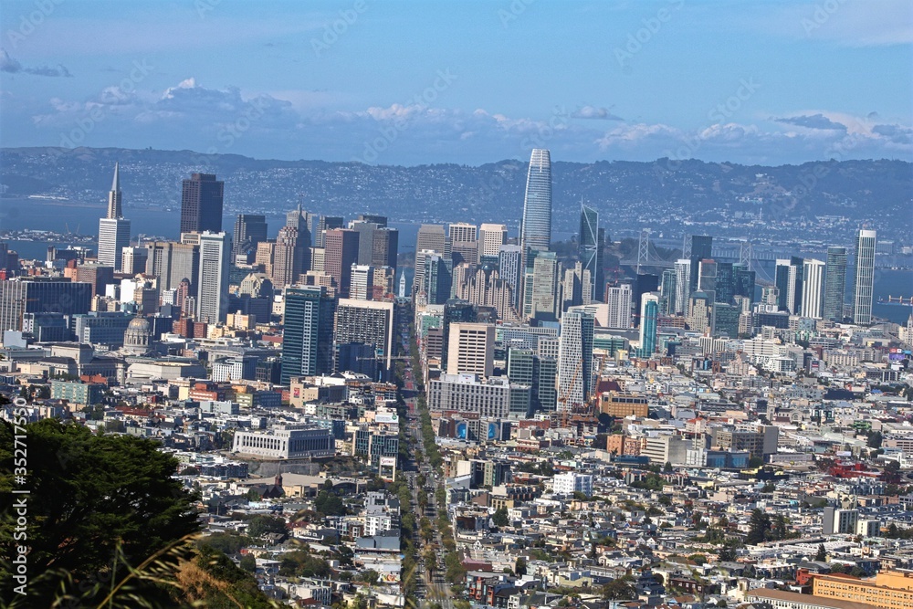 Downtown San Francisco city View