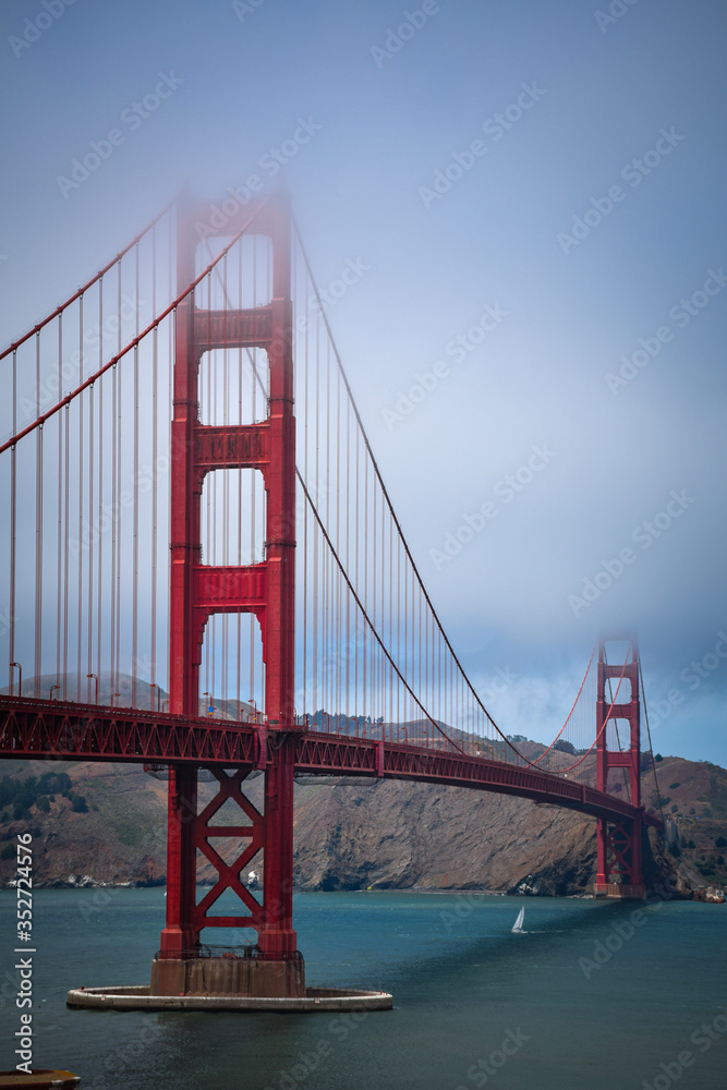 Fototapeta premium golden gate bridge san francisco
