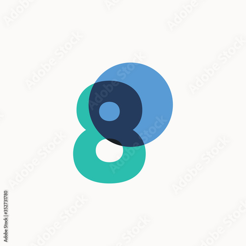 80 Years Anniversary Celebration Vector Template Design Illustration