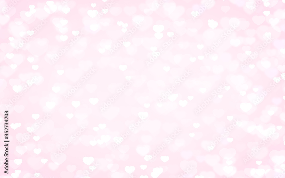 Valentine day white hearts on pink background. Valentine day white hearts on pink background.