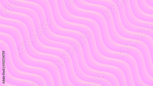 Abstract pink candy background. Curved lines and sweet graphic design.