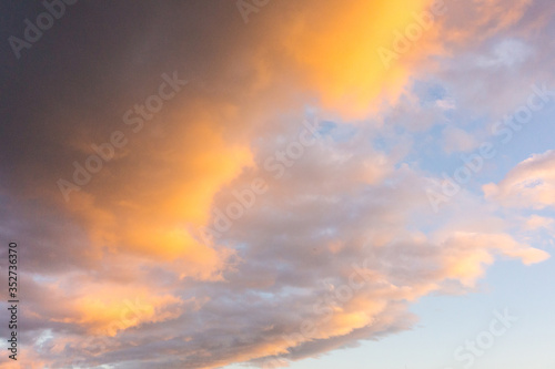 冬の夕空と雲(12月) © sea-walker