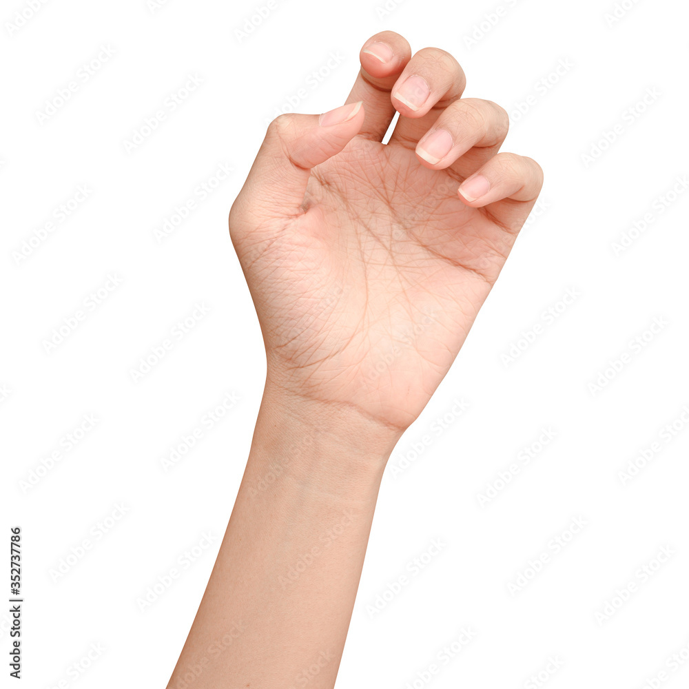 hand holding something like a bottle or can hand holding something like a bottle or can
