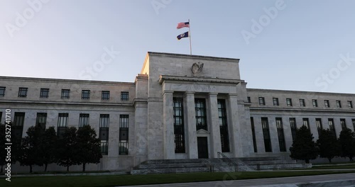 The Federal Reserve headquarters in Washington, DC