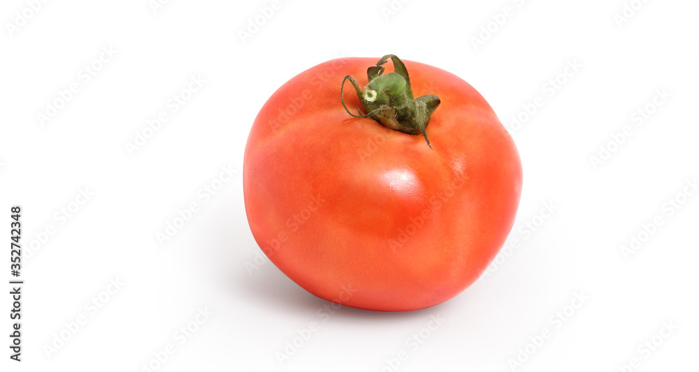 Tomato with clipping path. Full depth of field Tomato with clipping path. Full depth of field