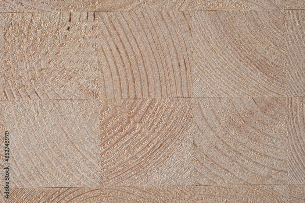 Naklejka premium Wood texture background surface with old natural pattern. Texture of wood background close up. Top view. Copy space.