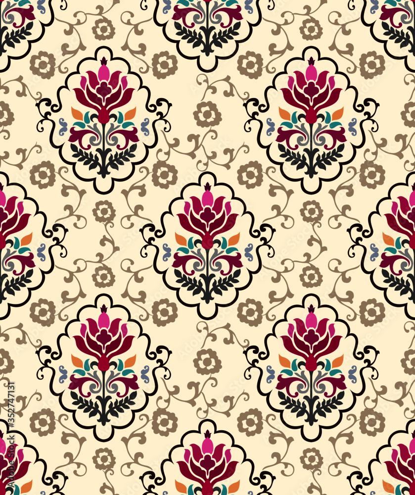 Elegant vintage baroque frame scroll ornament engraving border floral retro pattern antique style acanthus foliage swirl decorative design element Ideal for printing on fabric or paper for wallpapers,