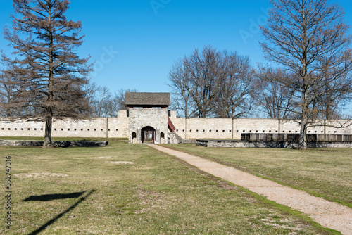 Quadro em tela Fort de Chartres Parade Ground