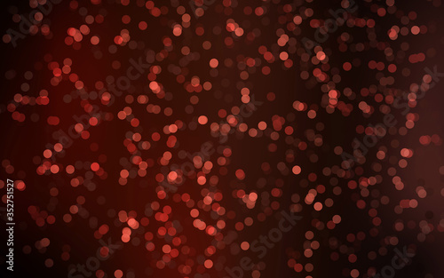 abstract background with red bubbles