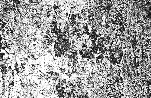 Distressed overlay texture of rusted peeled metal. grunge background.